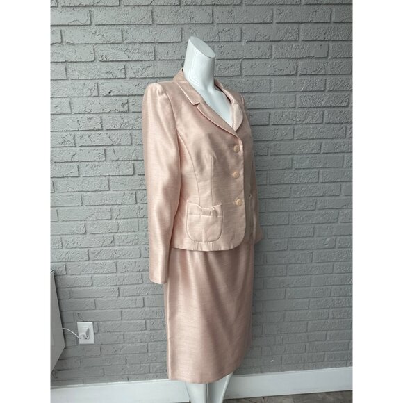 Le Suit Women Skirt Suit Set Size 10P - Picture 6 of 11